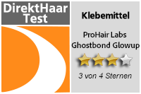 Klebemittel Erfahrungsbereicht Pro Hair Labs Ghostbond Glowup