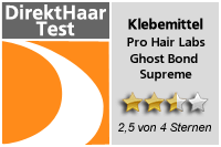 Klebemittel Erfahrungsbereicht Pro Hair Labs Ghost Bond Supreme