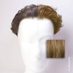 New Generation Toupet - Farbe #10R Dunkel Mittelblond Maßanfertigung