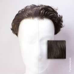 New Generation Toupet - Farbe #1A Schwarz Maßanfertigung