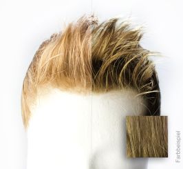 French Lace Toupet (PU) - Farbe #18 Blond 