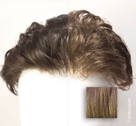 Swiss Lace Toupet - Farbe #4 Mittelbraun 