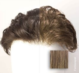 Swiss Lace Toupet - Farbwahl Sofortprogramm | #5 Schokobraun 