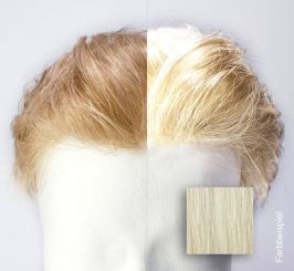 Swiss Lace Toupet - Farbe #60RY Weißblond 