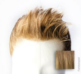 French Lace Toupet - Farbe #8R Dunkelblond 