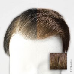 Ultra Lace Toupet - Farbe #4 Mittelbraun 