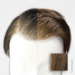 Ultra Lace Toupet - Farbe #5 Schokobraun 