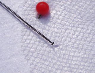 Reparatur, Haarsystem nachknüpfen 